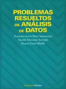 Portada de PROBLEMAS RESUELTOS DE ANALISIS DE DATOS