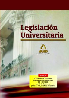 Portada de LEGISLACION UNIVERSITARIA