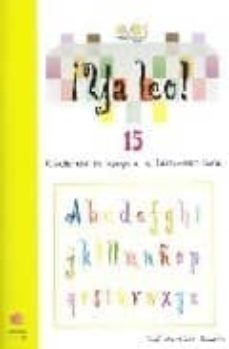 Portada de YA LEO 15: CUADERNOS DE APOYO A LA LECTO-ESCRITURA