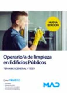 Ebooks en francés descarga gratuita en pdf OPERARIO/A DE LIMPIEZA EN EDIFICIOS PÚBLICOS.