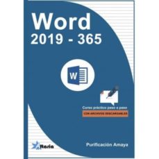 Lista de libros electrónicos descargables gratis WORD 2019 - 365 (Literatura española)