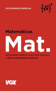 matematicas (diccionario esencial)-9788499743110