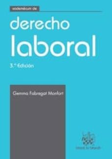 Portada de VADEMECUM DE DERECHO LABORAL (3ª ED)