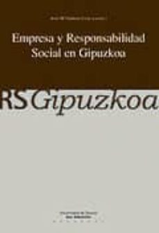 Portada de EMPRESA Y RESPONSABILIDAD SOCIAL EN GIPUZKOA