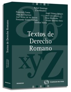 Portada de TEXTOS DE DERECHO ROMANO (2ª ED.)