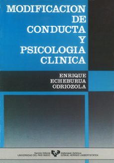 Portada de MODIFICACION DE CONDUCTA Y PSICOLOGIA CLINICA
