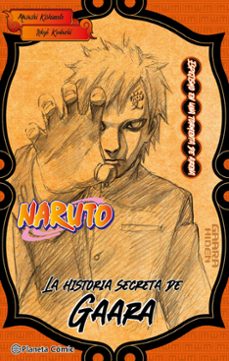 Portada de NARUTO GARAA (NOVELA)