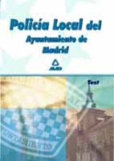 Portada de TEST POLICIA LOCAL DEL AYUNTAMIENTO DE MADRID