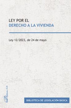 Gratis para descargar libros de audio LEY POR EL DERECHO A LA VIVIENDA. LEY 12/2023, DE 24 DE MAYO (Literatura española) de  