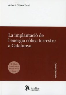 Portada de IMPLANTACION DE LENERGIA EOLICA TERRESTRE DE CATALUNYA