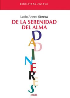 Portada de DE LA SERENIDAD DEL ALMA