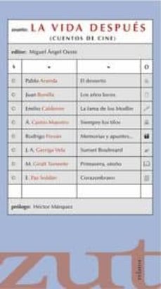 Descargar libros gratis android LA VIDA DESPUES: CUENTOS DE CINE 9788461688920  en español de JUAN BONILLA