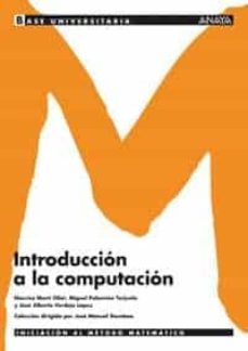 Libros de audio descargar gratis kindle INTRODUCCIÓN A LA COMPUTACIÓN (Spanish Edition)