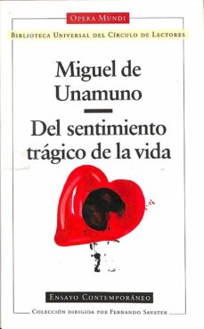Portada de DEL SENTIMIENTO TRAGICO DE LA VIDA - OPERA MUNDI.