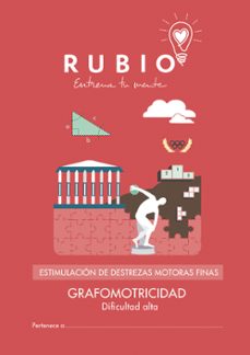 Portada de RUBIO ENTRENA TU MENTE: GRAFOMOTRICIDAD (DIFICULTAD ALTA)