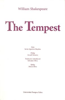 Portada de THE TEMPEST (CATALAN).