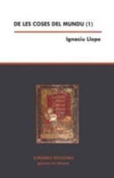 Portada de DE LES COSES DEL MUNDU I