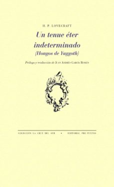 Portada de UN TENUE ETER INDETERMINADO
