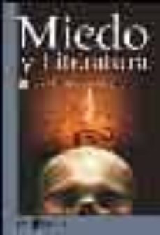 Portada de MIEDO Y LITERATURA