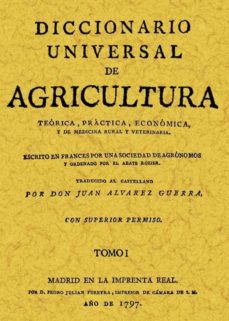 Portada de DICCIONARIO UNIVERSAL DE AGRICULTURA (TOMO 4)