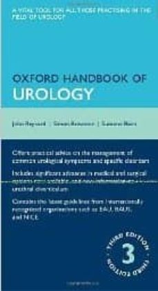 Ebooks gratis en psp para descargar OXFORD HANDBOOK OF UROLOGY (3RD REVISED EDITION) de JOHN REYNARD (Literatura española)
