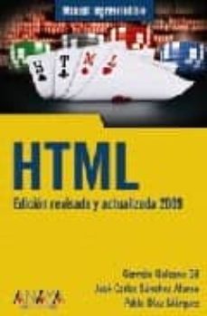 Descargar HTML gratis pdf - leer online