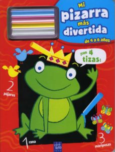 Portada de MI PIZARRA MAS DIVERTIDA: ROJO DE 4 A 6 AÑOS