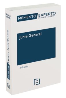 Portada de MEMENTO EXPERTO JUNTA GENERAL