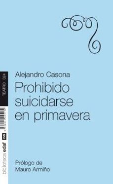 Portada de PROHIBIDO SUICIDARSE EN PRIMAVERA