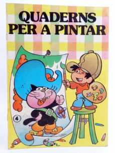 Portada de QUADERNS PER PINTAR HEROIS INFANTILS - GRANDE 4. PULGARCITO. OFRT