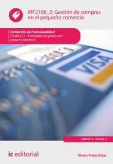 Portada de GESTION DE COMPRAS EN EL PEQUEÑO COMERCIO. COMT0112.