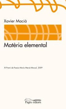 Portada de MATERIA ELEMENTAL