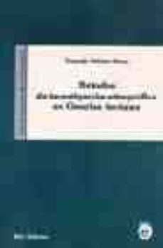 Portada de METODOS DE INVESTIGACION ETNOGRAFICA EN CIENCIAS SOCIALES