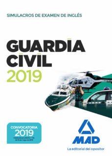 Portada de GUARDIA CIVIL: SIMULACROS DE EXAMEN DE INGLES