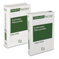 Portada de PACK CONTRATOS MERCANTILES 2022-2023. MEMENTO CONTRATOS MERCANTILES 2022-2023 + FORMULARIOS CONTRATOS MERCANTILES 2022-2023