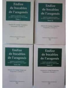 Portada de ENDIZE DE BOCABLES DE L'ARAGONES 4 TOMOS