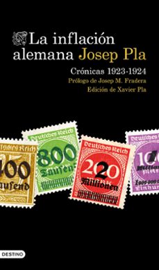 Caja de eBook: LA INFLACION ALEMANA. CRONICAS 1923-1924 9788423363940 en español de JOSEP PLA PDB iBook