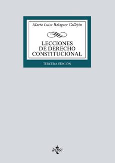 Descargar libros en pdf a iphone LECCIONES DE DERECHO CONSTITUCIONAL PDF (Spanish Edition) de MARIA LUISA BALAGUER CALLEJON