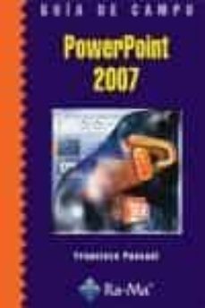 Pdf descargas de libros electrónicos gratis GUIA DE CAMPO DE POWERPOINT 2007 en español