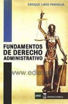 Portada de FUNDAMENTOS DE DERECHO ADMINISTRATIVO 2016
