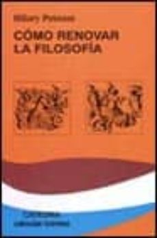 Portada de COMO RENOVAR LA FILOSOFIA