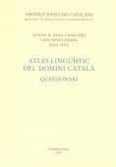 Portada de ATLES LINGUISTIC DEL DOMINI CATALA: QUESTIONARI
