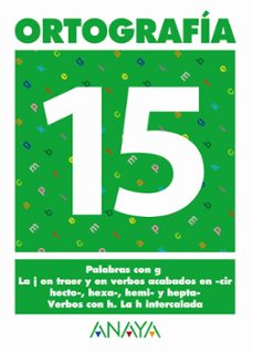 Portada de ORTOGRAFIA 15 (PRIMARIA) (ED. 2004)