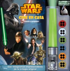 Portada de STAR WARS. CINE EN CASA. SABLE LASER