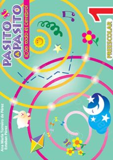 Portada de PASITO A PASITO 1 ¡CON TODO EL CEREBRO! (PREESCOLAR)
