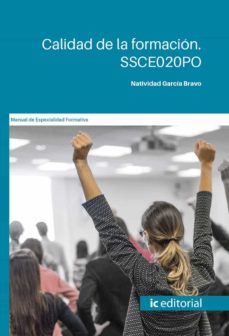 Portada de (I.B.D.) SSCE020PO CALIDAD DE LA FORMACION.