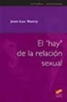 Portada de EL HAY DE LA RELACION SEXUAL