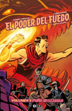 Portada de EL PODER DEL FUEGO 5: PUÑO EN LLAMAS