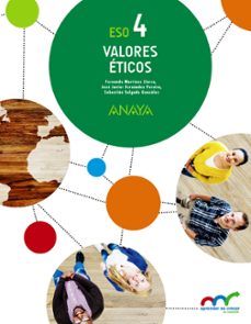 Portada de VALORES ETICOS 4º ESO APRENDER ES CRECER EN CONEXION CASTELLANO