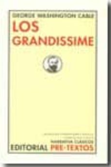 Descarga de audiolibros gratis LOS GRANDISSIME MOBI de GEORGE WASHINGTON CABLE